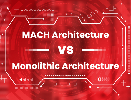 MACH Architecture vs Monolithic Architecture Blog Thumbnail