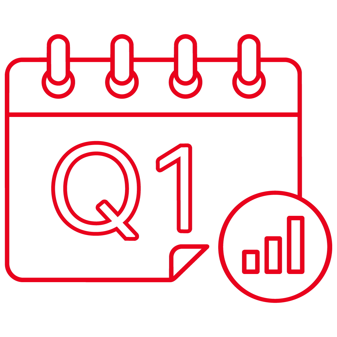 Every quarter icon